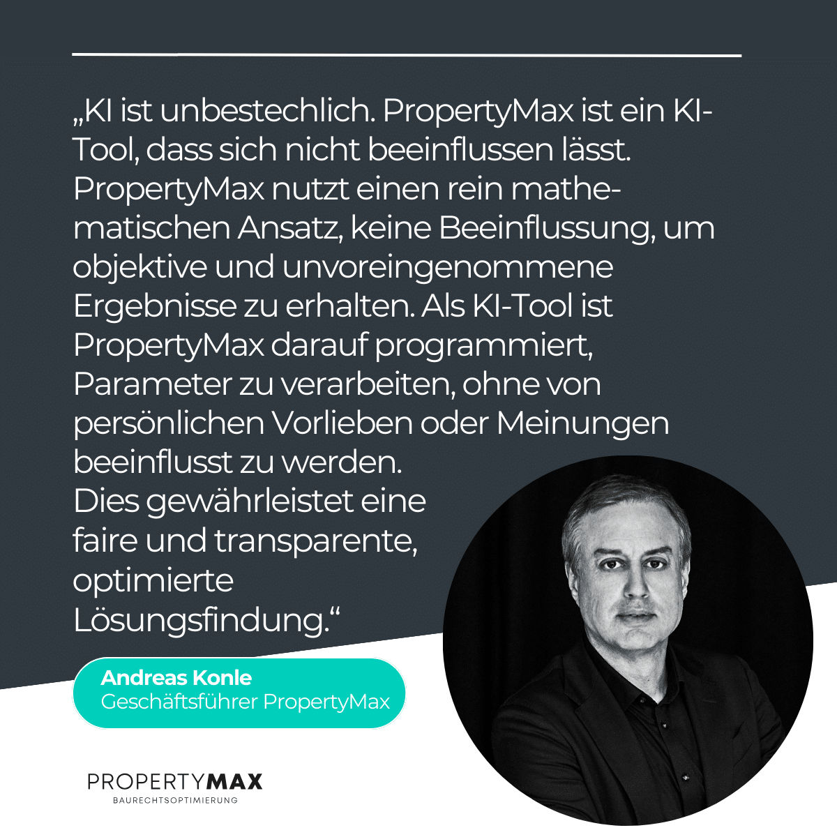 Baurecht optimieren - Architektur und künstliche Intelligenz in der Baubranche passen zusammen. ESG, KI und Nachhaltigkeit mit PropertyMax